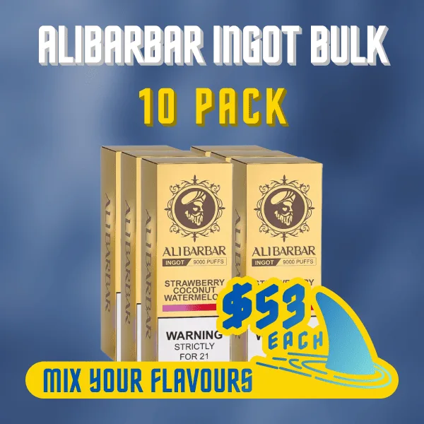 Alibarbar Ingot Bulk 10 Pack