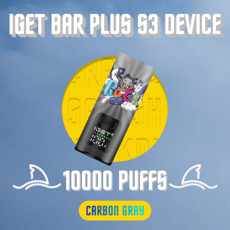 IGET Bar Plus S3 Device Carbon Gray