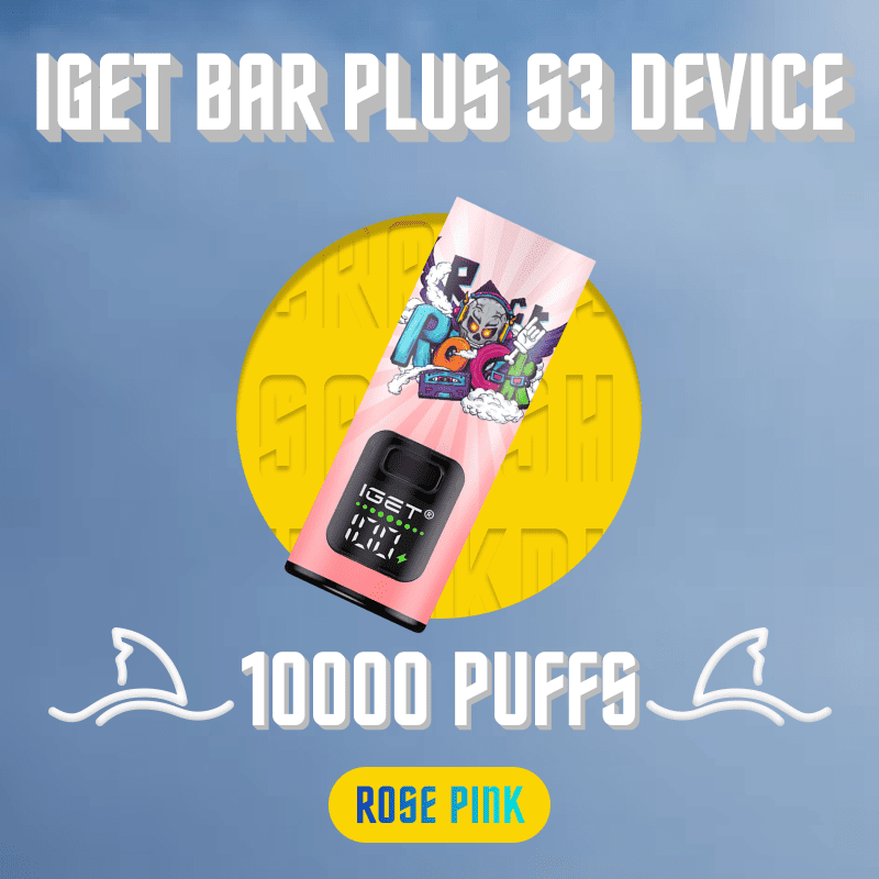 IGET Bar Plus S3 Device Rose Pink