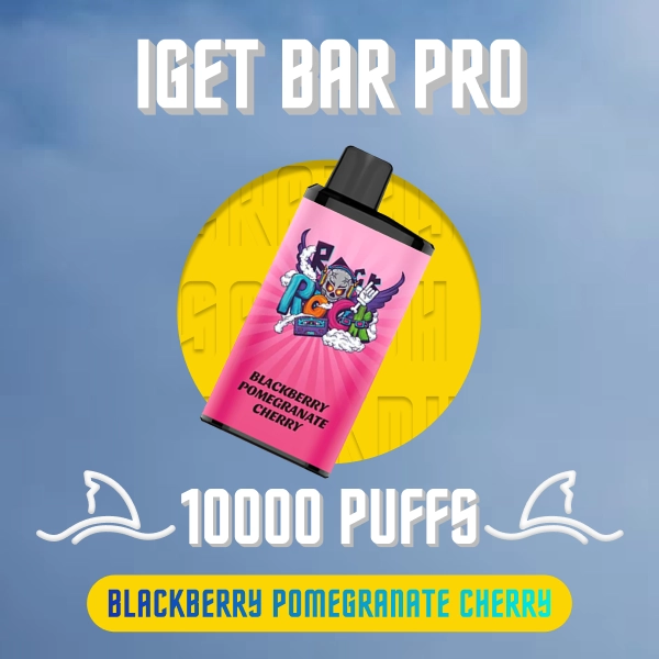 IGET Bar Pro Blackberry Pomegranate Cherry