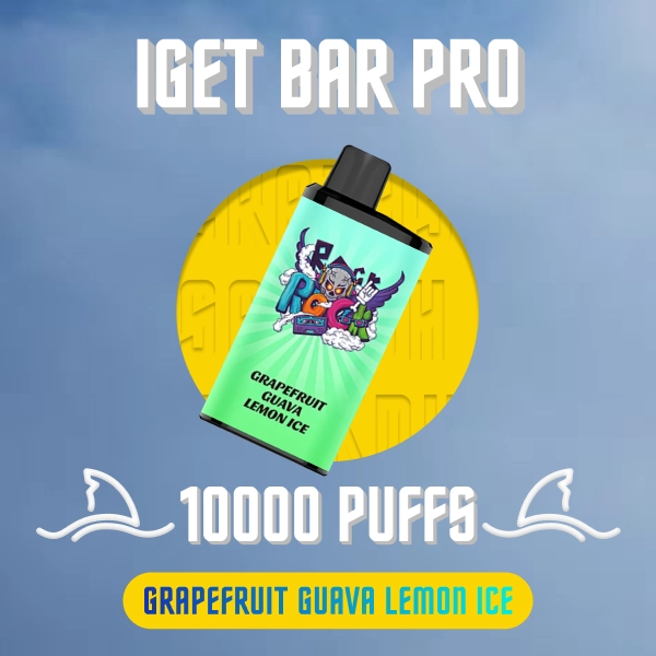 IGET Bar Pro Grapefruit Guava Lemon Ice
