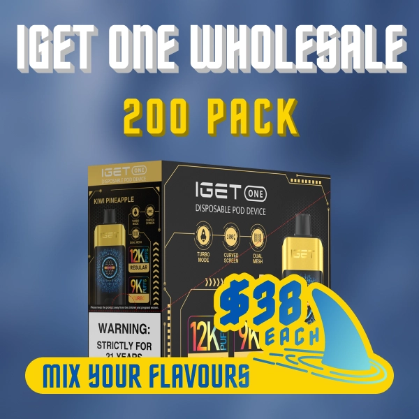 IGET One Wholesale 200 Pack