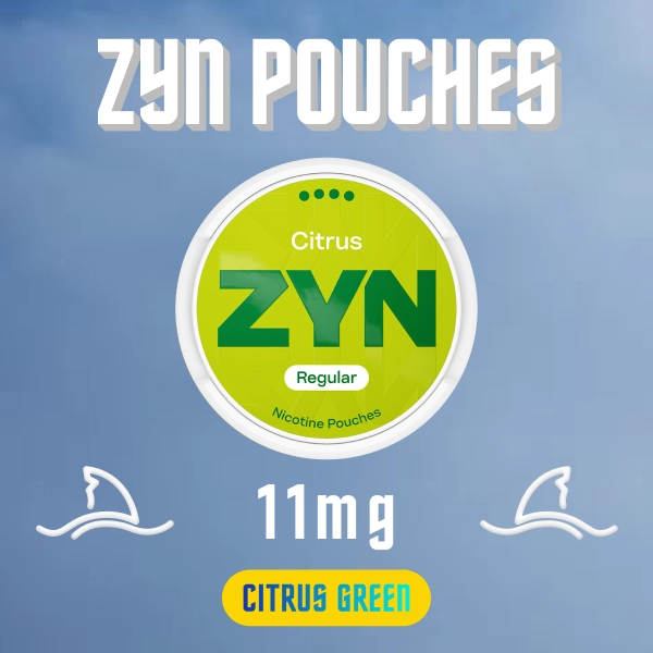 Zyn Pouches Citrus Green 11mg