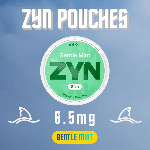 Zyn Pouches Gentle Mint 6.5mg